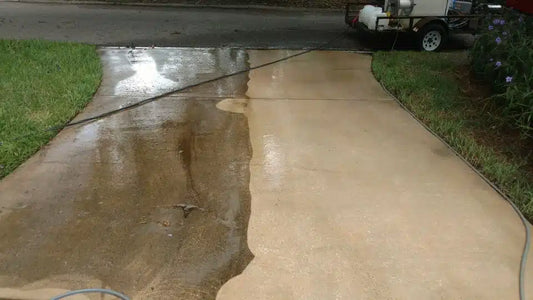 Full Pressure Wash Cleaning - DRIVEWAY